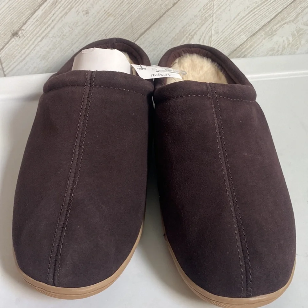 New J.Crew men’s slippers 9